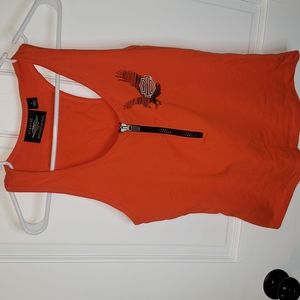 Harley Davidson summer racer back tank top.